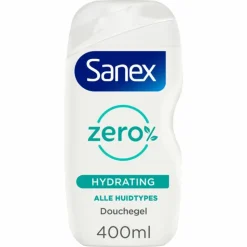 6x Sanex Douchegel Zero% Hydrating 400 ml