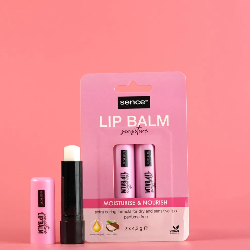 6x Sence Lippenbalsem Sensitive 2 stuks