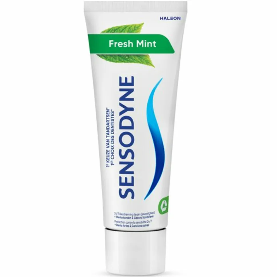 6x Sensodyne Tandpasta Fresh Mint 75 ml