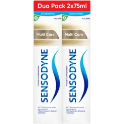 6x Sensodyne Tandpasta MultiCare Duo 2 x 75 ml