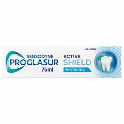 3x Sensodyne Tandpasta ProGlasur Active Shield Whitening 75 ml