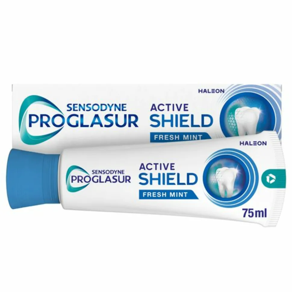 6x Sensodyne Tandpasta ProGlasur Active Shield Fresh Mint 75 ml