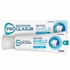 6x Sensodyne Tandpasta ProGlasur Active Shield Whitening 75 ml