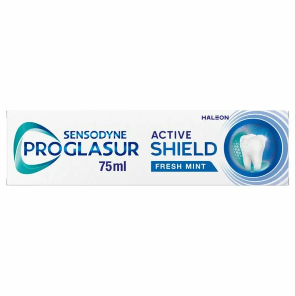 3x Sensodyne Tandpasta ProGlasur Active Shield Fresh Mint 75 ml