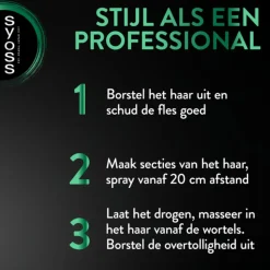 6x Syoss Anti-Grease Droogshampoo 200 ml