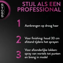 6x Syoss Ceramide Haarspray 300 ml