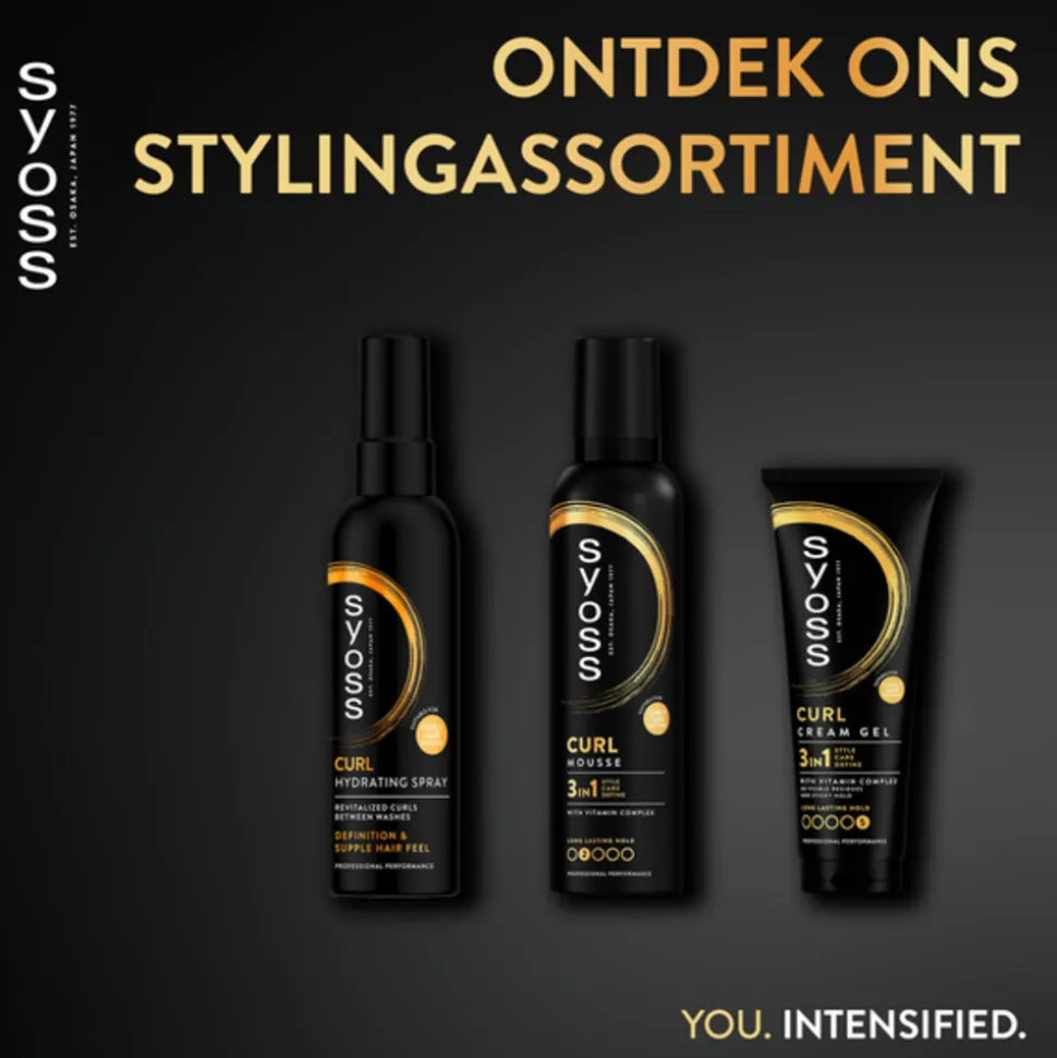 6x Syoss Curl Control Gel 250 ml