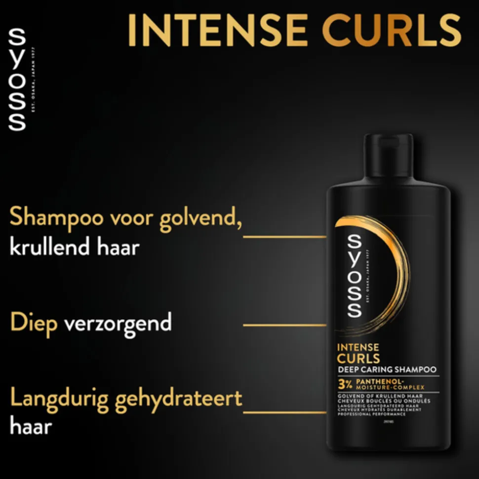 6x Syoss Curls Intense Shampoo 440 ml