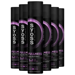 6x Syoss Fullness Haarspray 300 ml