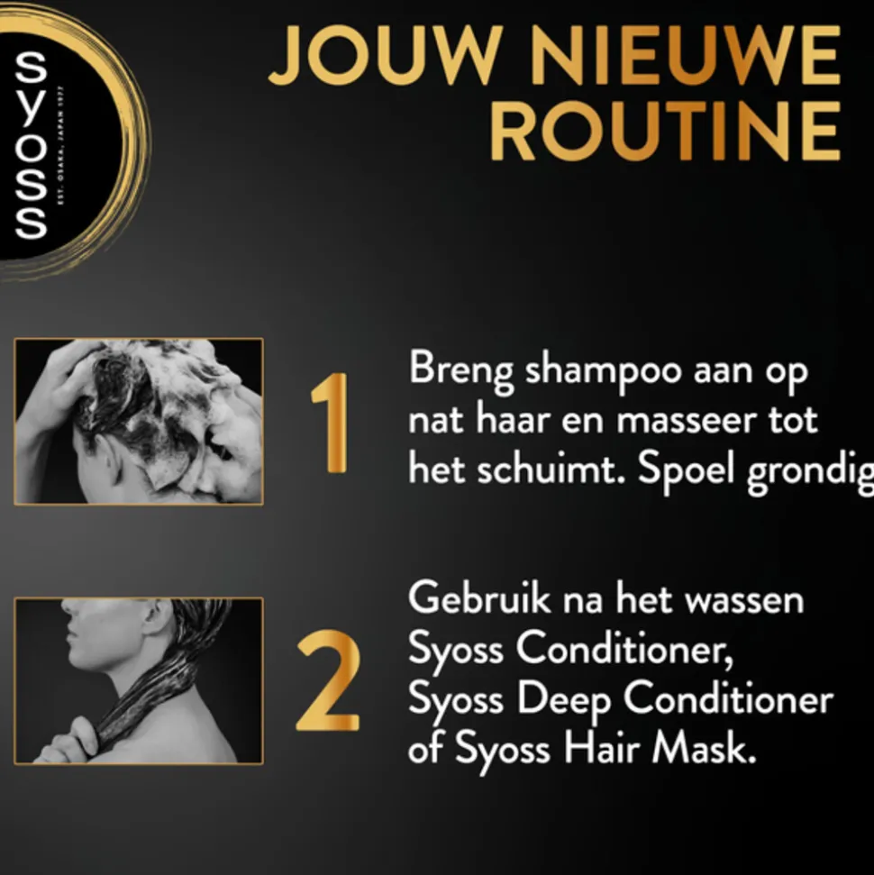 6x Syoss Repair Shampoo 440 ml
