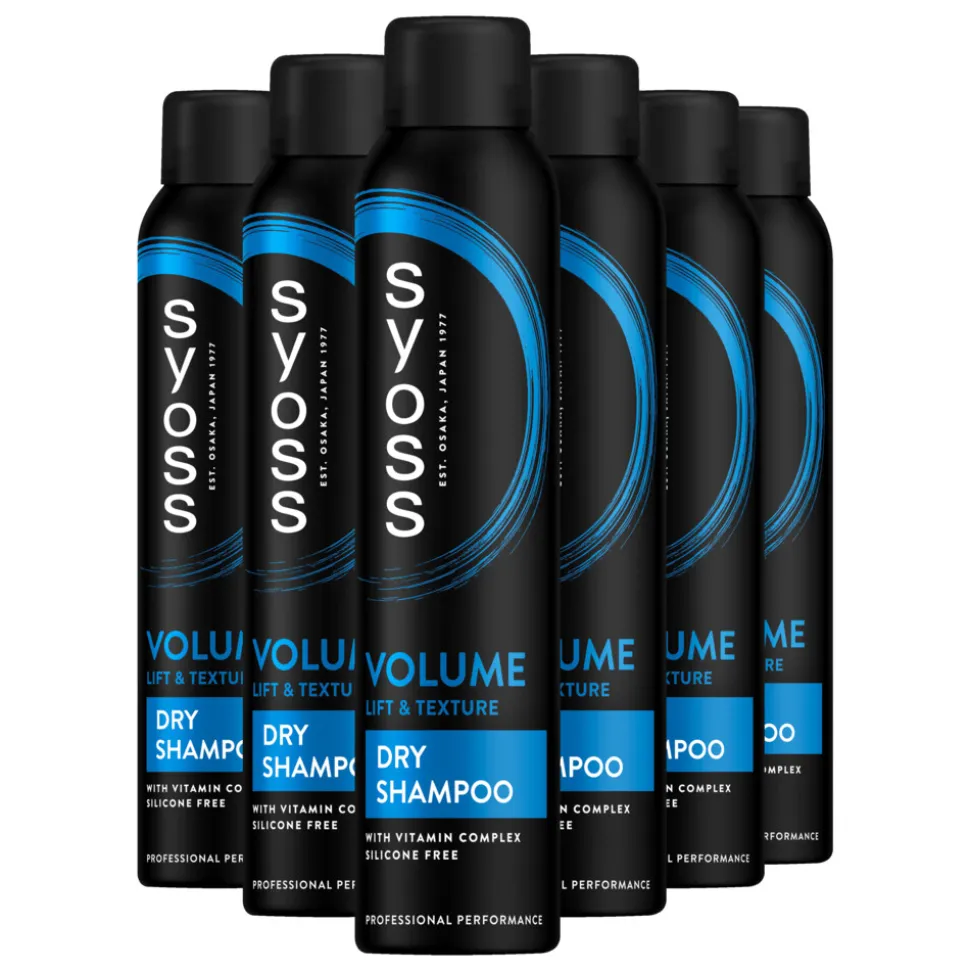 6x Syoss Volume Droogshampoo 200 ml