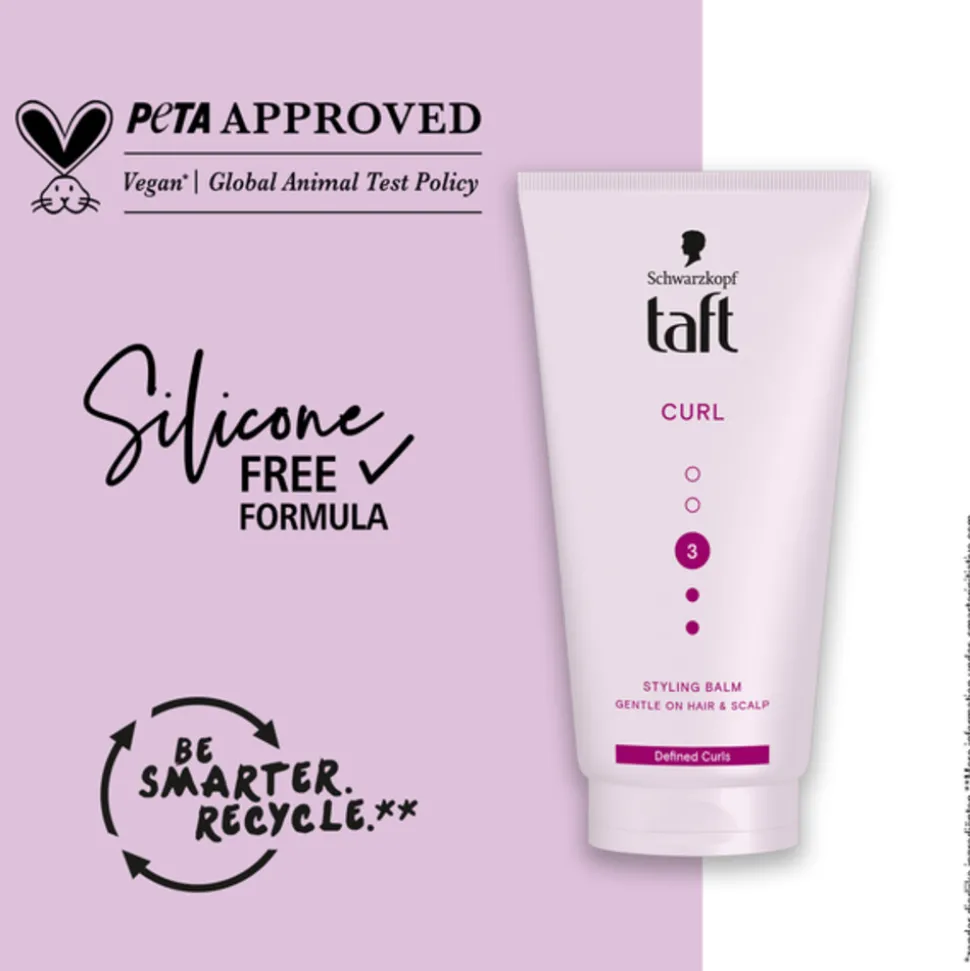 6x Taft Curl Styling Balm 150 ml
