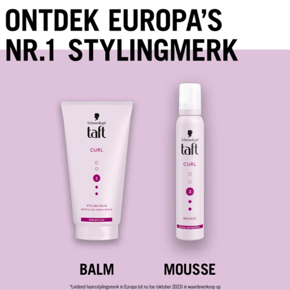 6x Taft Curl Styling Balm 150 ml