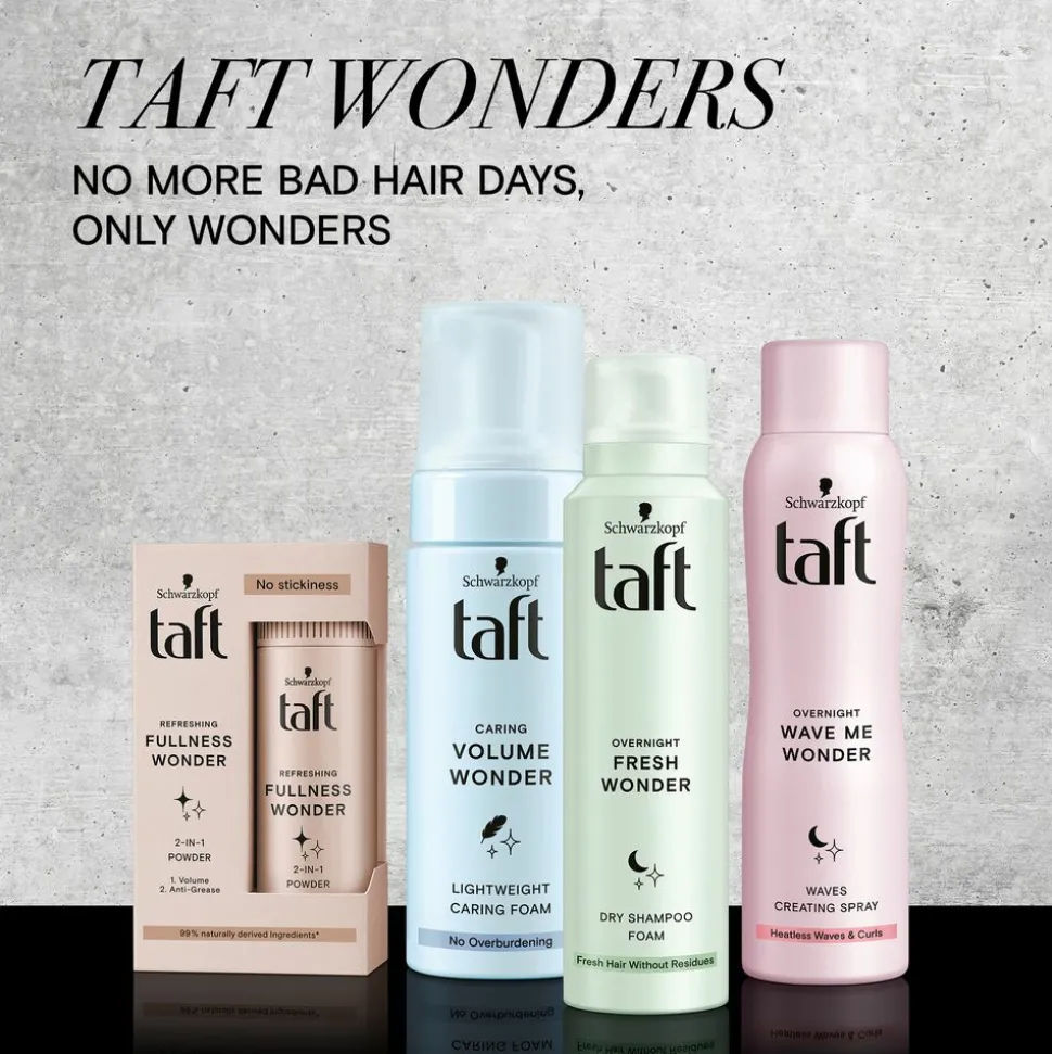 6x Taft Fullness Powder Fullness Wonder 10 ml