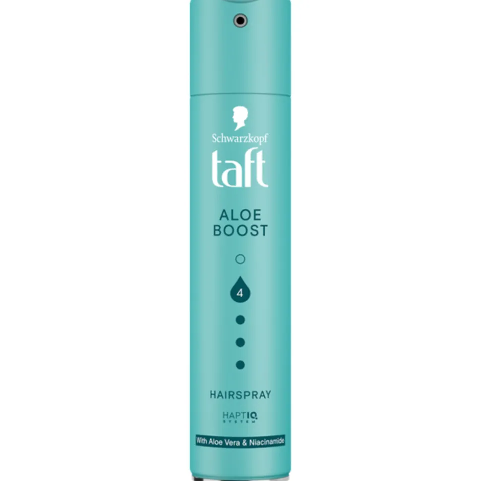 6x Taft Hairspray Aloe Boost 250 ml