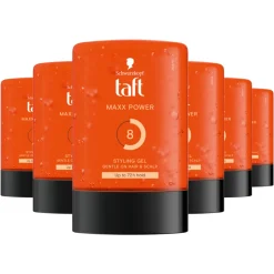 6x Taft Men Power Gel Maxx Power Hold 8 300 ml
