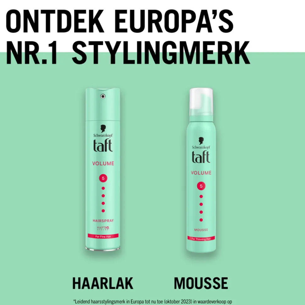 6x Taft True Volume Haarspray Mega Strong 250 ml