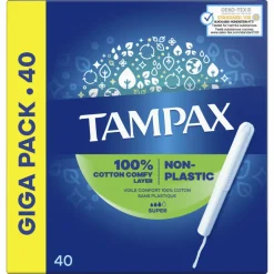8x Tampax Tampons Super 40 stuks