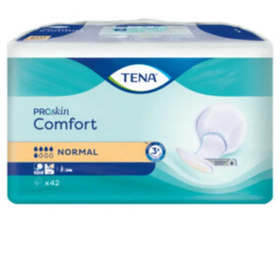 3x TENA ProSkin Comfort Normal 42 stuks