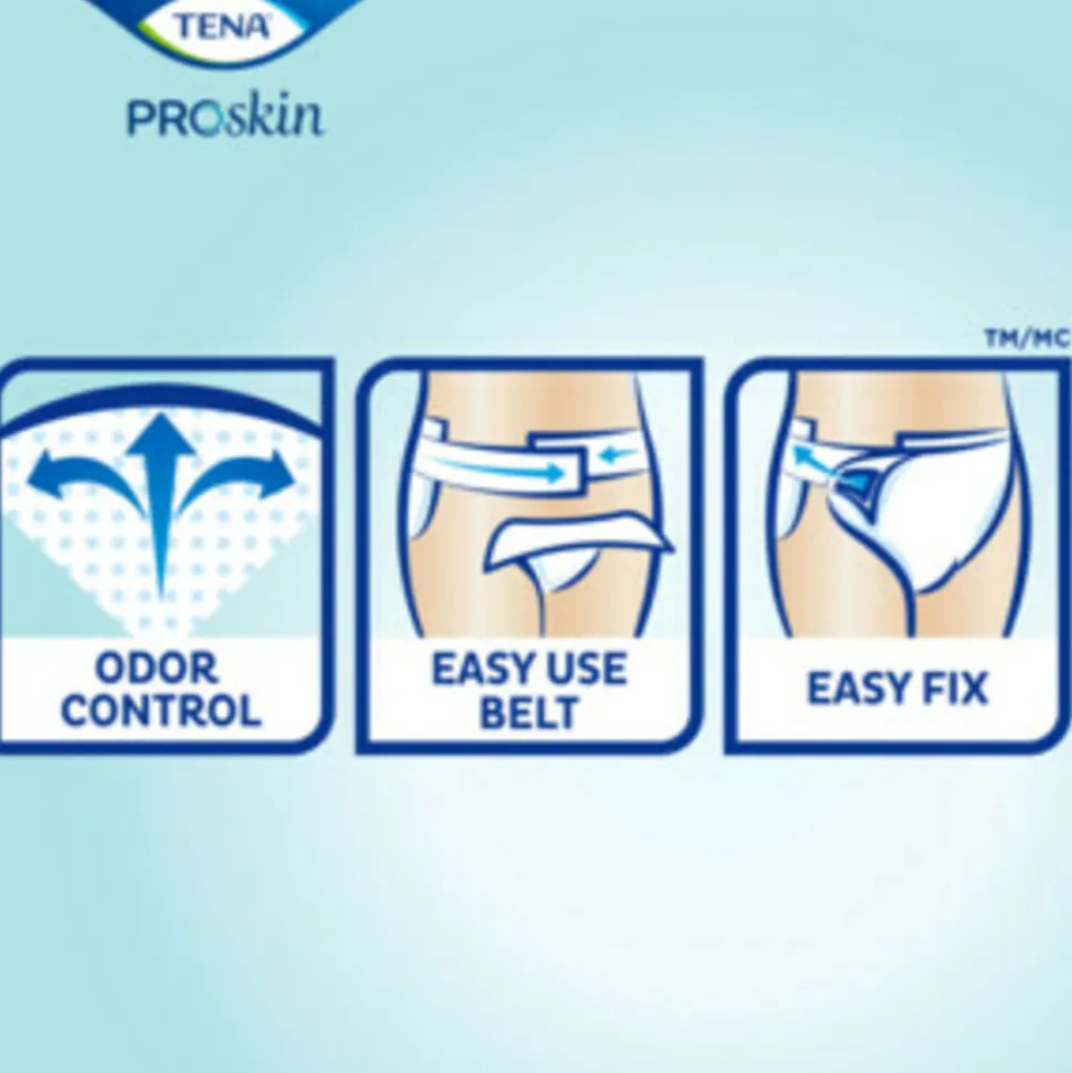 3x TENA Proskin Flex Super S 30 stuks