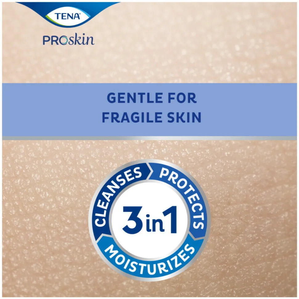3x TENA Proskin Wash Cream Pompfles 500 ml