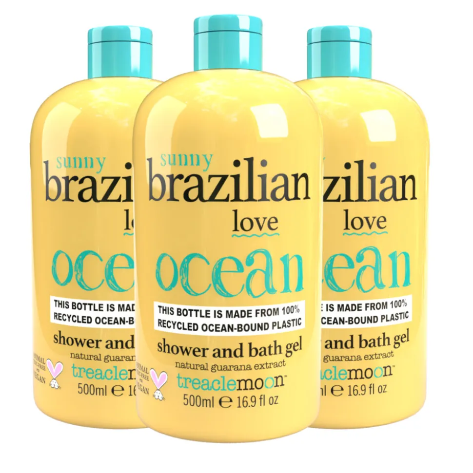 3x Treaclemoon Brazilian Love Bad en Douchegel 500 ml