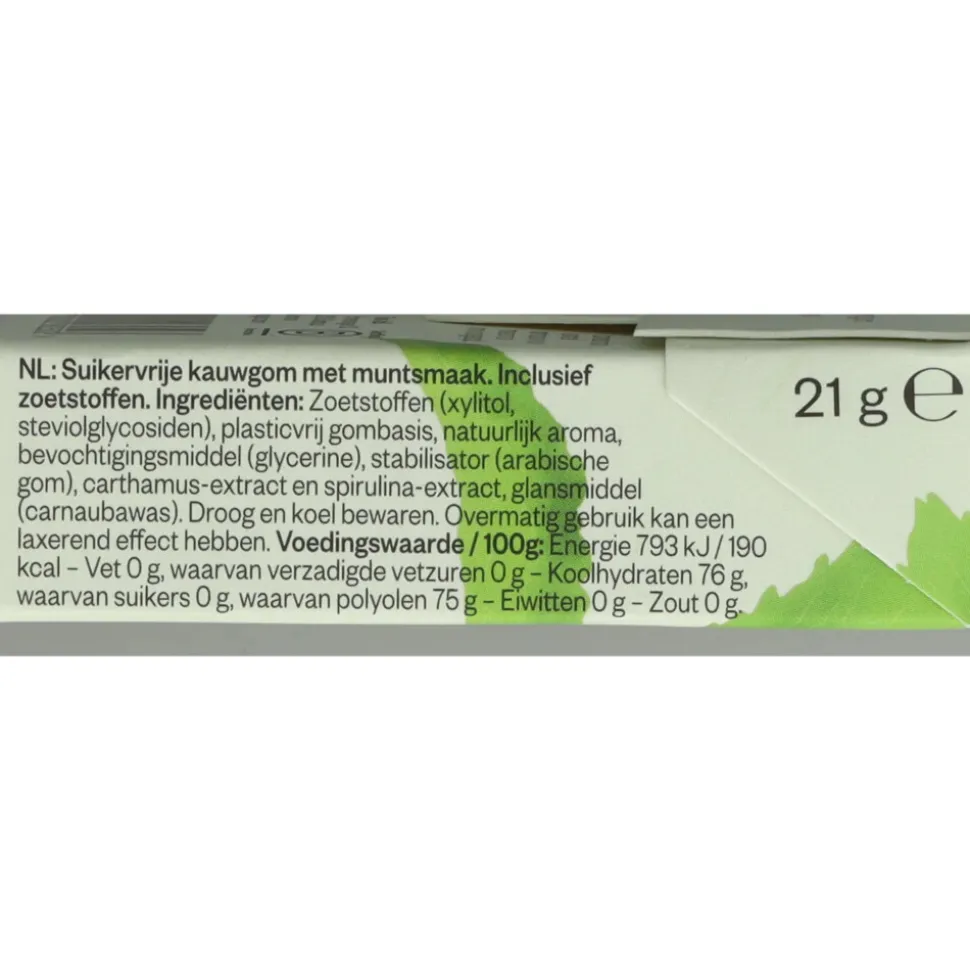 24x True Gum Mint 21 gr