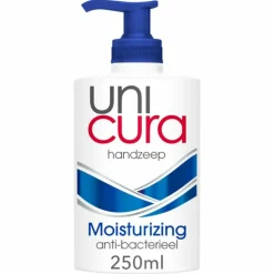 6x Unicura Vloeibare Handzeep Prebiotica Moisturizing 250 ml