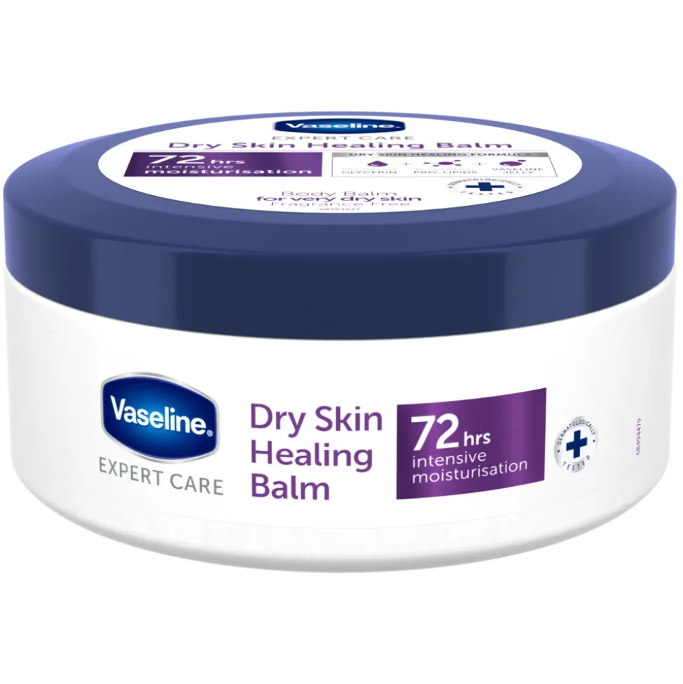 6x Vaseline Body Balm Expert Care Healing Dry Skin 250 ml