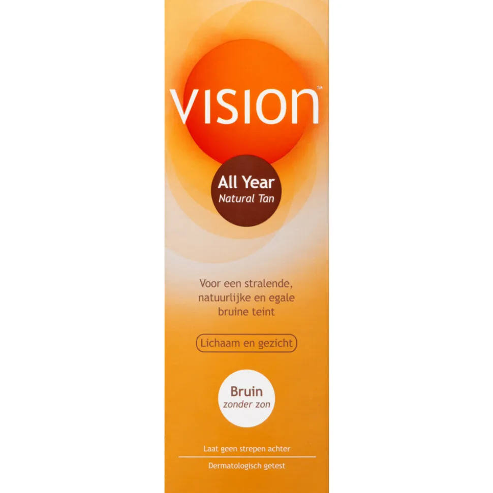 2x Vision All Year Natural Tan 150 ml