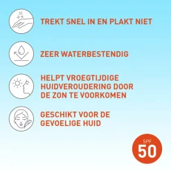 2x Vision Zonnebrand Every Day Sun SPF 50 90 ml