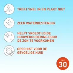 2x Vision Zonnebrand Every Day Sun SPF 30 Mini 15 ml