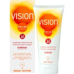 2x Vision Zonnebrand Every Day Sun SPF 20 180 ml