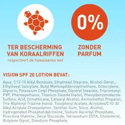 2x Vision Zonnebrand Every Day Sun SPF 20 180 ml