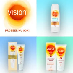 2x Vision Zonnebrand Sport Sun Care SPF 30 20 ml