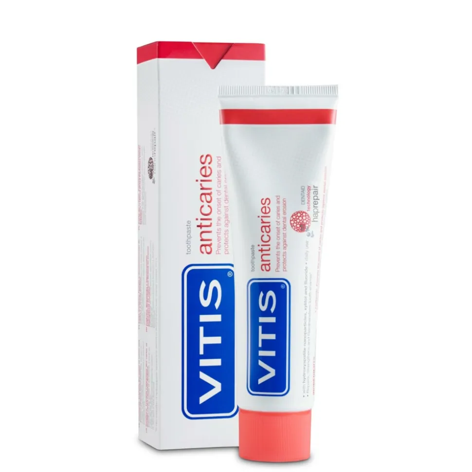 12x Vitis Tandpasta Anticaries 75 ml