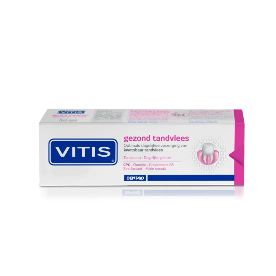 12x Vitis Tandpasta Gezond Tandvlees 75 ml