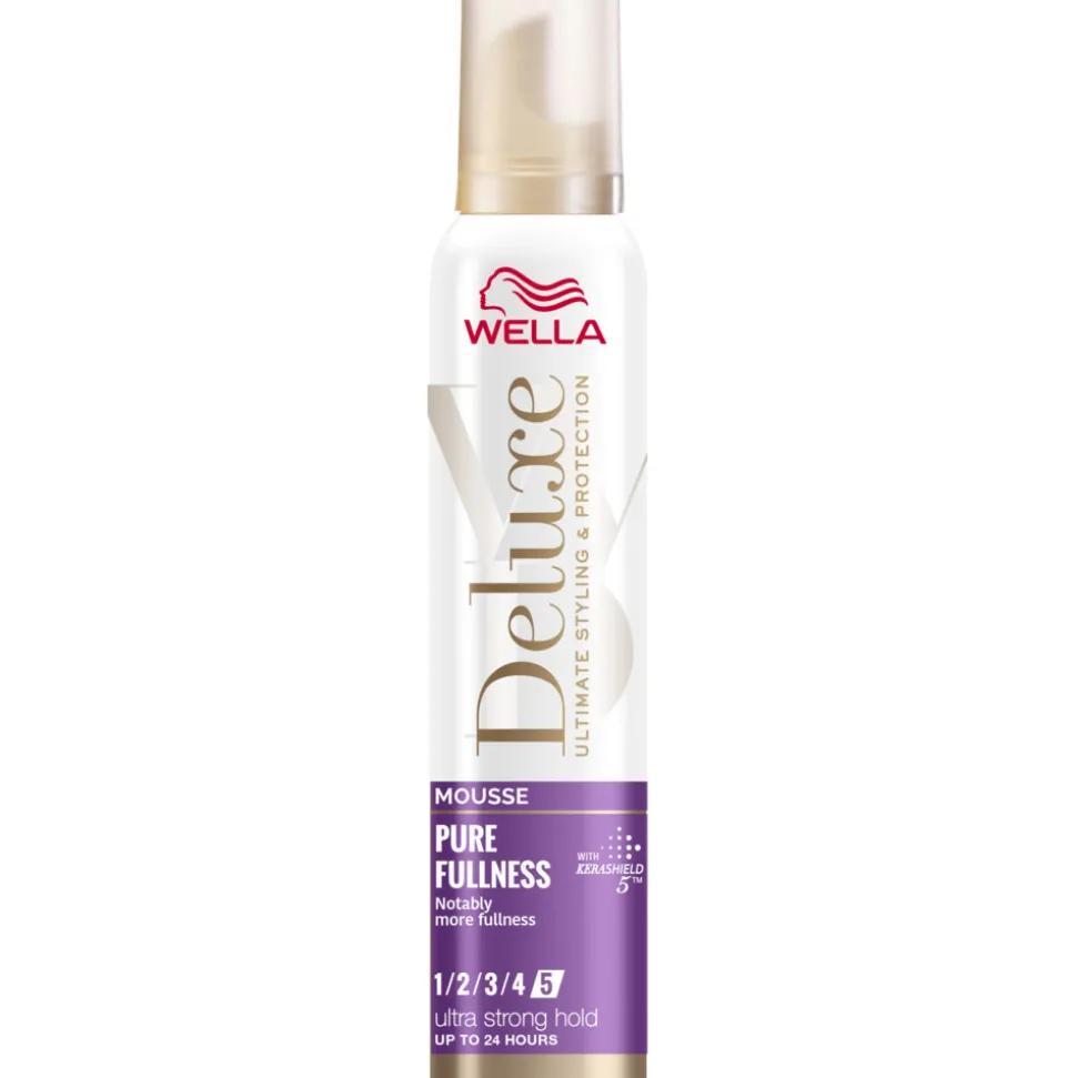 6x Wella Deluxe Pure Fullness Mousse 200 ml