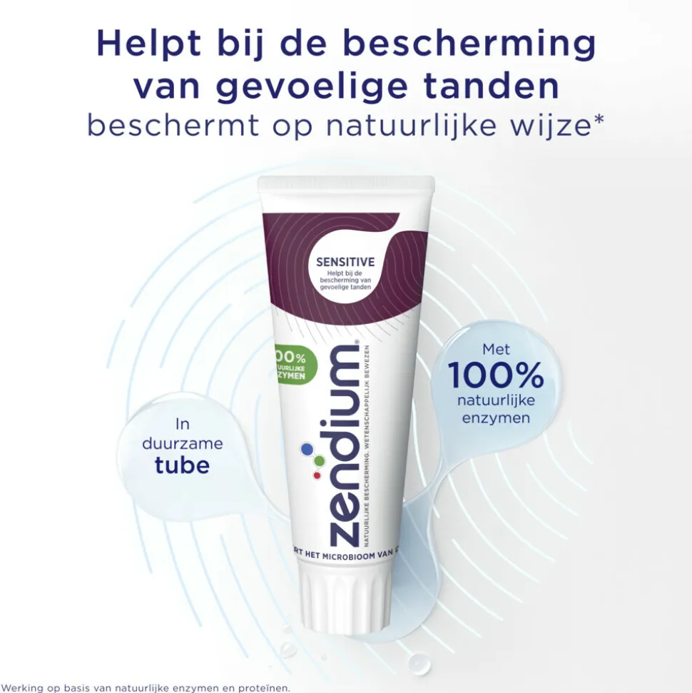 12x Zendium Tandpasta Sensitive 75 ml