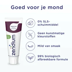 12x Zendium Tandpasta Sensitive 75 ml