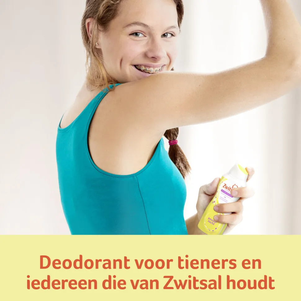 6x Zwitsal Deodorant Poederzacht 100 ml