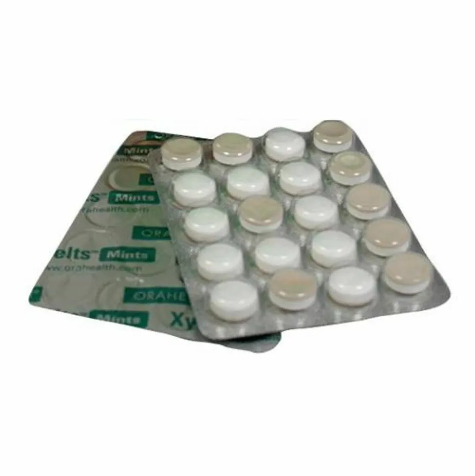 Xylimelts voor Droge Mond Milde Munt 40 stuks