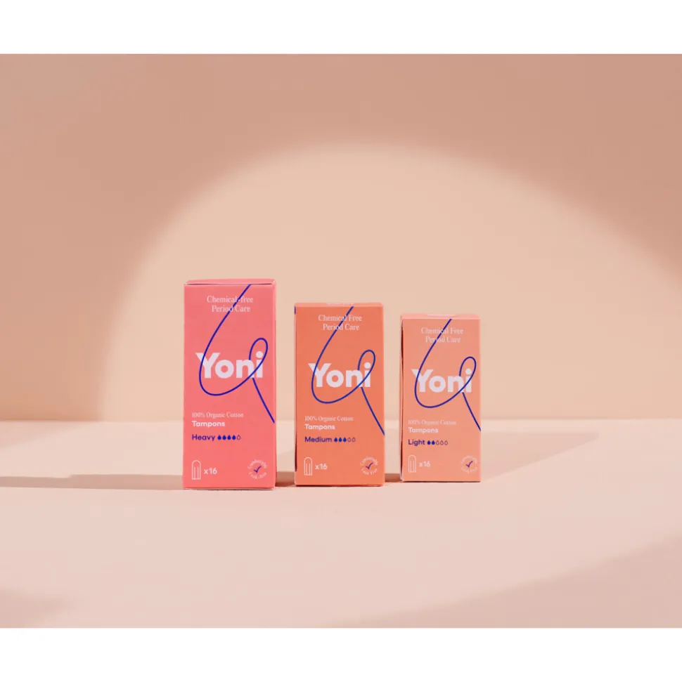 Yoni Biologisch Katoenen Tampons Heavy 16 stuks