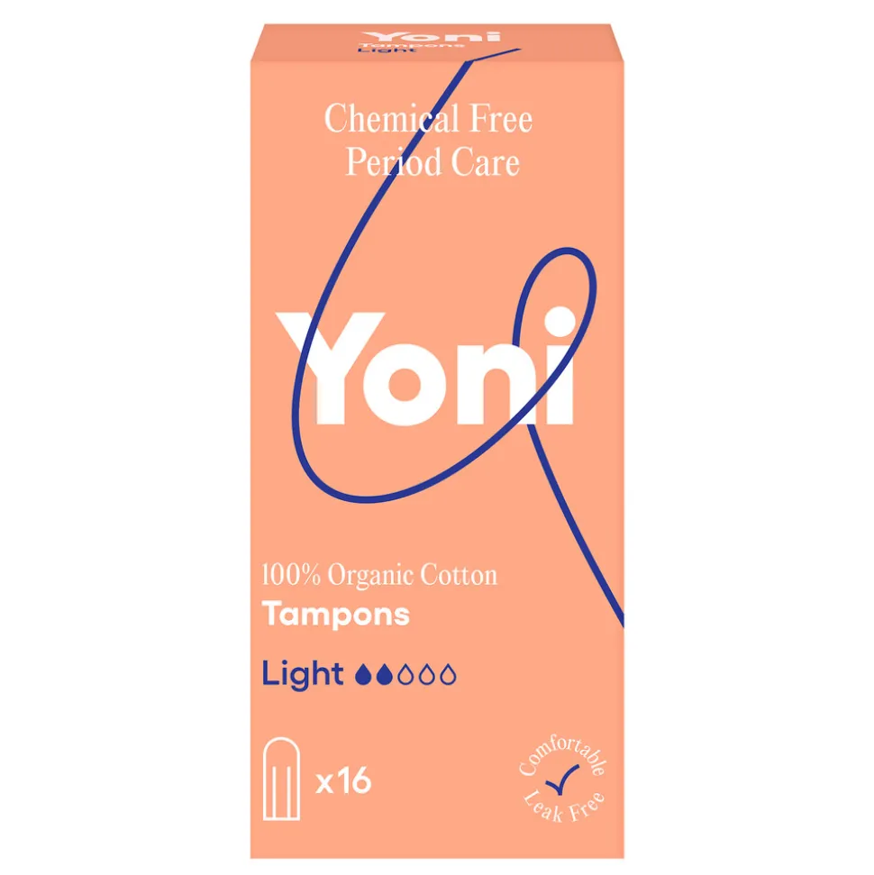 Yoni Biologisch Katoenen Tampons Light 16 stuks