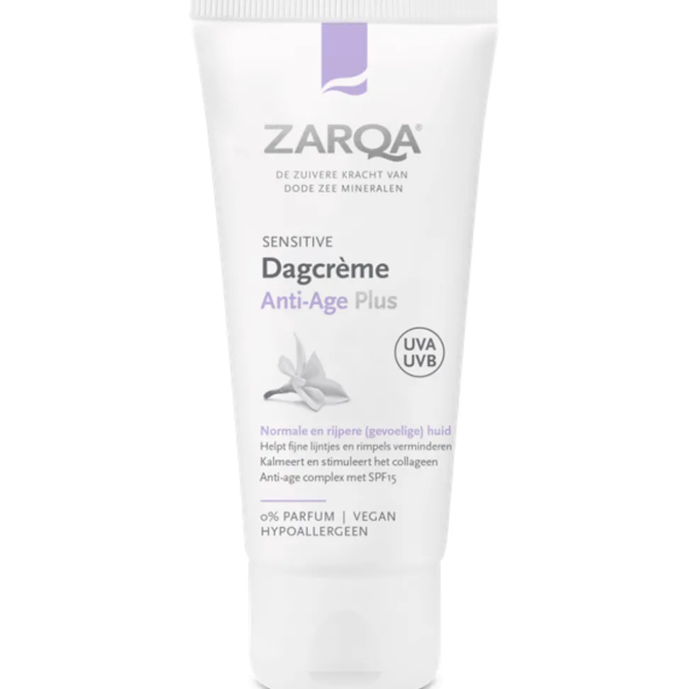 Zarqa Dagcreme Anti-Age Plus SPF15 Sensitive 50 ml
