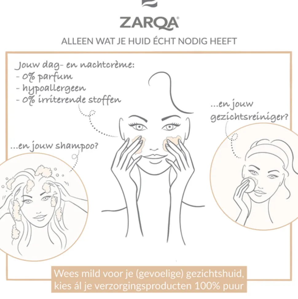 Zarqa Douchegel Sensitive 200 ml