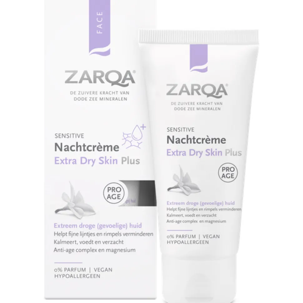 Zarqa Nachtcreme Extra Dry Skin Plus Sensitive 50 ml