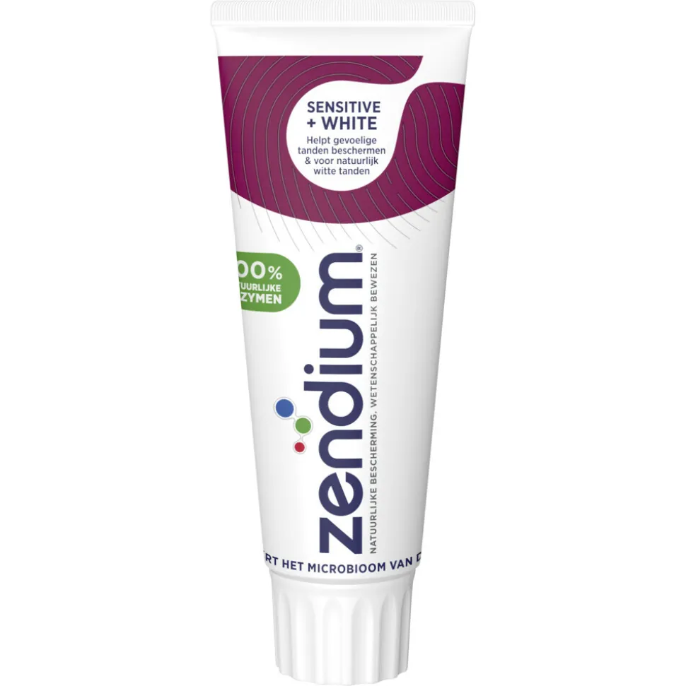 Zendium Tandpasta Sensitive+ White 75 ml